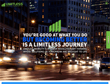 Tablet Screenshot of limitlessmobil.com